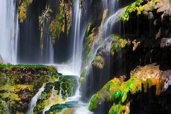 Wasserfall Blick Den Wald Erikli Wasserfall Yalova — Stockfoto