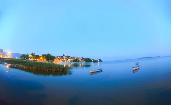 Barco Pesca Golyazi Village Turkey — Fotografia de Stock