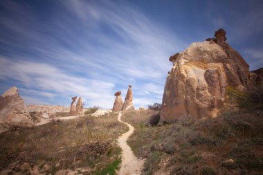 Cappadocia is the region that emerged when the soft layers formed by lava and ashes erupted by Erciyes, Hasanda and Gllda 60 million years ago were eroded by rain and wind over millions of years.