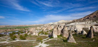 Cappadocia is the region that emerged when the soft layers formed by lava and ashes erupted by Erciyes, Hasanda and Gllda 60 million years ago were eroded by rain and wind over millions of years.