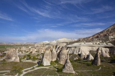 Cappadocia is the region that emerged when the soft layers formed by lava and ashes erupted by Erciyes, Hasanda and Gllda 60 million years ago were eroded by rain and wind over millions of years.