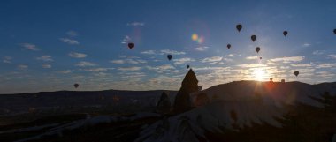 Cappadocia is the region that emerged when the soft layers formed by lava and ashes erupted by Erciyes, Hasanda and Gllda 60 million years ago were eroded by rain and wind over millions of years.