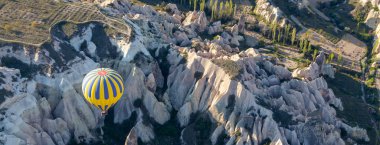 Cappadocia is the region that emerged when the soft layers formed by lava and ashes erupted by Erciyes, Hasanda and Gllda 60 million years ago were eroded by rain and wind over millions of years.