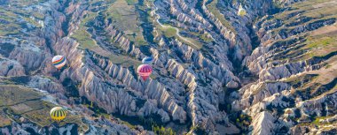 Cappadocia is the region that emerged when the soft layers formed by lava and ashes erupted by Erciyes, Hasanda and Gllda 60 million years ago were eroded by rain and wind over millions of years.