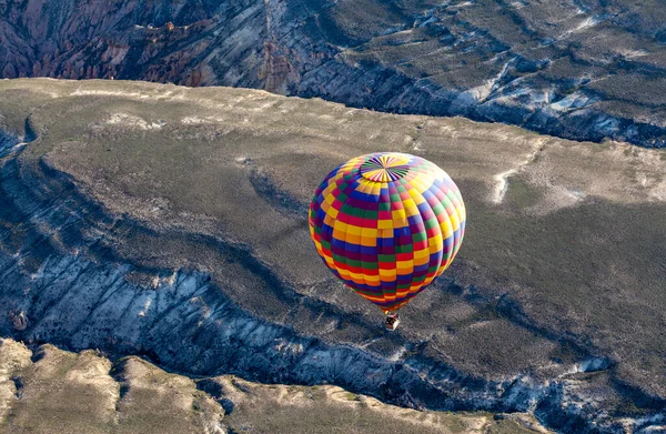 Cappadocia Region Emerged Soft Layers Formed Lava Ashes Erupted Erciyes — Fotografia de Stock