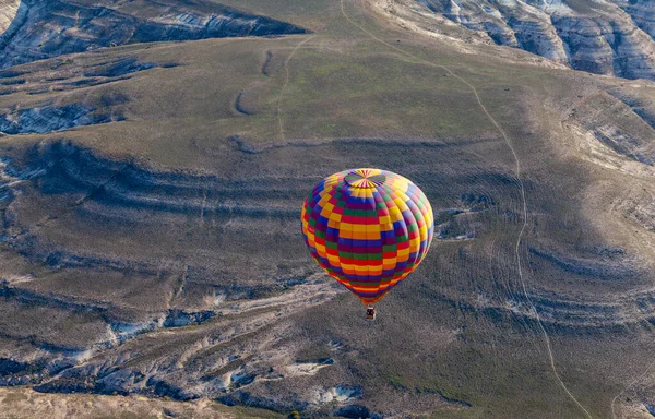 Cappadocia Region Emerged Soft Layers Formed Lava Ashes Erupted Erciyes — 图库照片