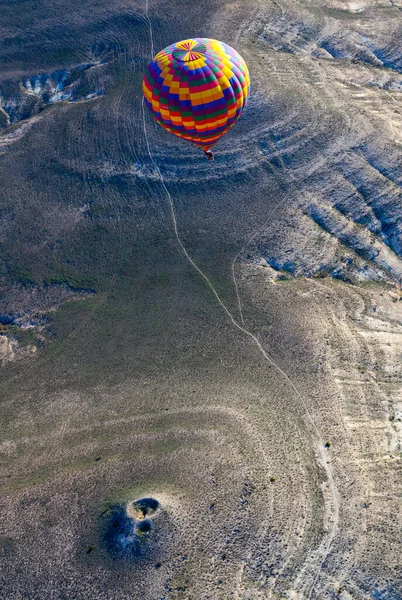 Cappadocia Region Emerged Soft Layers Formed Lava Ashes Erupted Erciyes — Fotografia de Stock