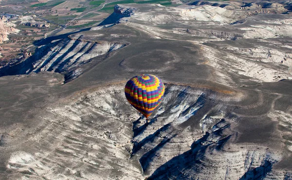 Cappadocia Region Emerged Soft Layers Formed Lava Ashes Erupted Erciyes — Stock Photo, Image