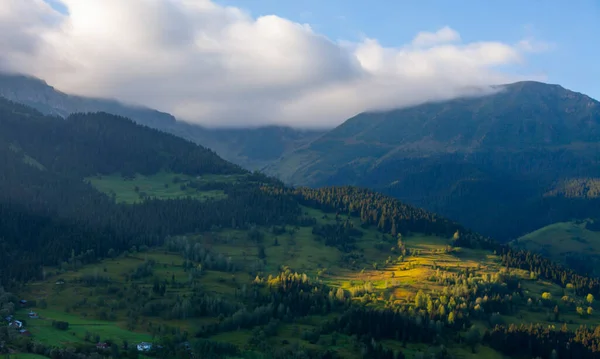 Hösten Färgglada Landskap Svarta Havet Karadeniz Högländer Vacker Höst Solnedgång — Stockfoto