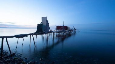 Umakdere is a village in Tekirdag, which is a suitable region for fishing fish and night star photography.