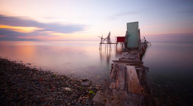 Umakdere is a village in Tekirdag, which is a suitable region for fishing fish and night star photography.