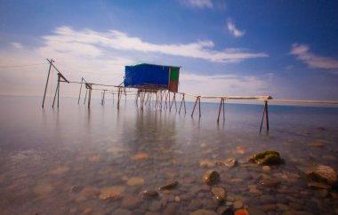 Umakdere is a village in Tekirdag, which is a suitable region for fishing fish and night star photography.