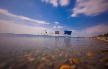 Umakdere is a village in Tekirdag, which is a suitable region for fishing fish and night star photography.