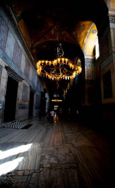 Ayasofya (Ayasofya) İstanbul, Türkiye, Bizans mimarisi, kent simgesi ve mimari dünya harikası