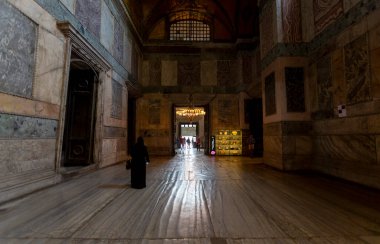 Ayasofya (Ayasofya) İstanbul, Türkiye, Bizans mimarisi, kent simgesi ve mimari dünya harikası