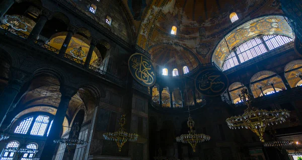 Хагія Софія Хагія Софія Аясофія Інтер Стамбулі Туреччина Візантійська Архітектура — стокове фото