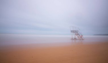 Istanbul Marmara Sea coastline, long exposure photography technique