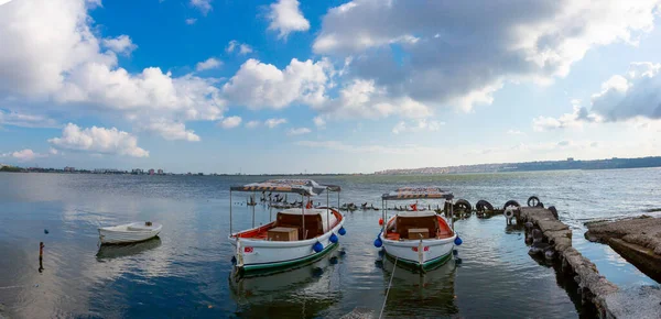 Istanbul Marmara Sea Coastline Long Exposure Photography Technique — Stock Fotó