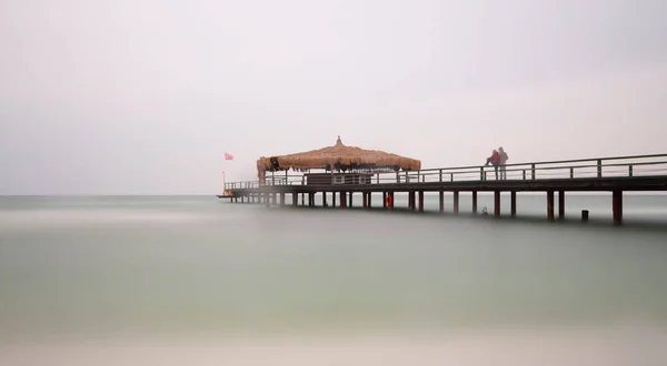 Istanbul Marmara Sea Coastline Long Exposure Photography Technique — Stockfoto