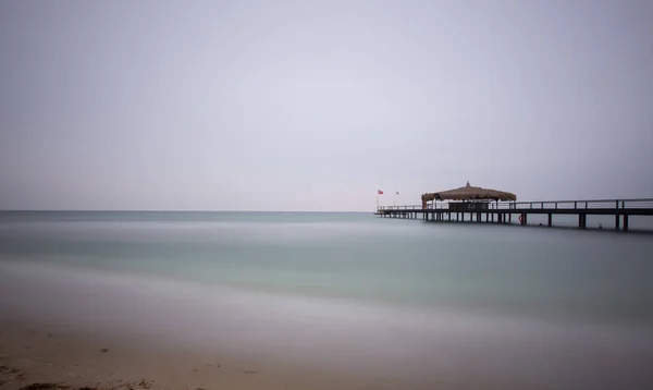 Istanbul Marmara Sea Coastline Long Exposure Photography Technique — Stockfoto