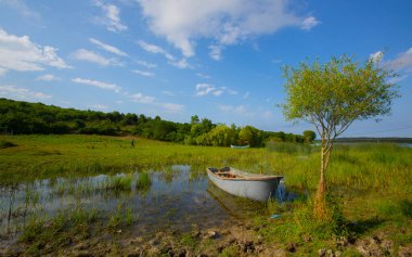View of Sapanca Lake which is located in the Sakarya district of Turkey.
