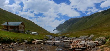 Trovit Plateau view in Rize Province of Turkey