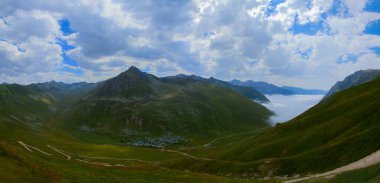 Trovit Plateau view in Rize Province of Turkey