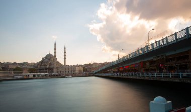 New Mosque and Surroundings in Istanbul