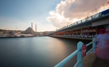 New Mosque and Surroundings in Istanbul