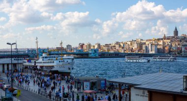 New Mosque and Surroundings in Istanbul