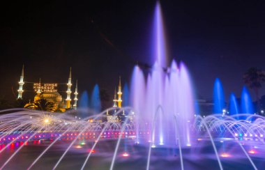 The Blue Mosque in Istanbul, Turkey. (Sultanahmet Camii).
