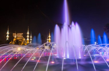 The Blue Mosque in Istanbul, Turkey. (Sultanahmet Camii).