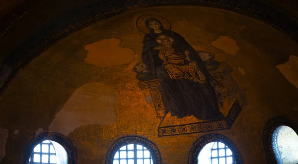 Hagia Sophia Hagia Sofia Ayasofya Interior Istambul Turquia Arquitetura Bizantina — Fotografia de Stock