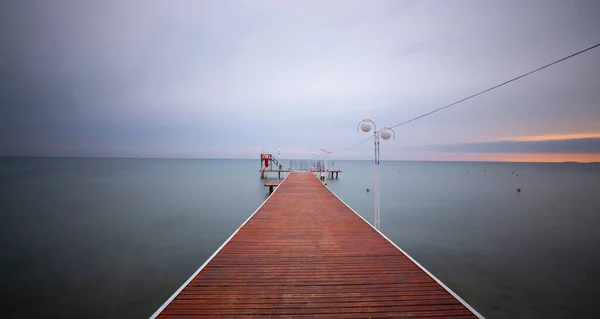 Wharf Photos Winter Months Bodrum Town Turkey Were Taken Long — Φωτογραφία Αρχείου