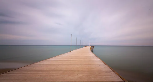 Wharf Photos Winter Months Bodrum Town Turkey Were Taken Long — Stok fotoğraf