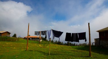 SAL PLATEAU, Rize 'nin Camlihemsin ilçesinde. Kackar Dağları bölgesi. Rize, Türkiye.