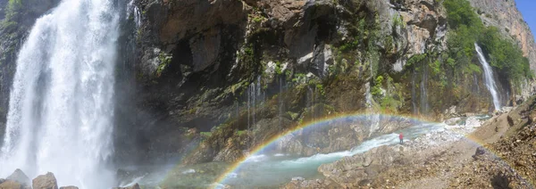 Cascate Kapuzbasi Nel Parco Nazionale Aladaglar 156 Sud Urgup Est — Foto Stock