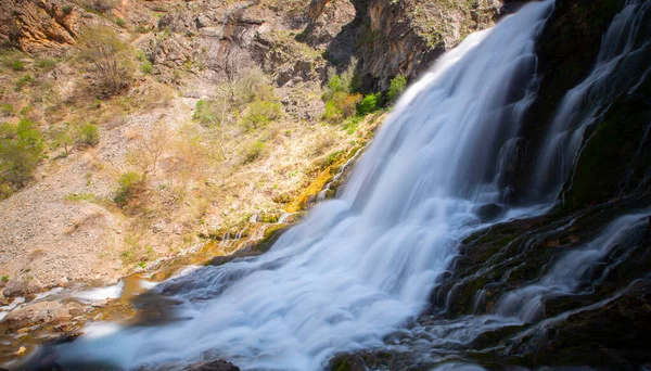 Kapuzbasi Vattenfall Aladaglar National Park 156 Söder Urgup Och Öster — Stockfoto