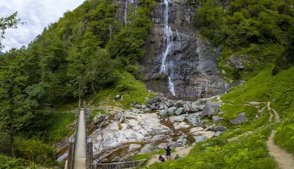 Mencuna Waterfall One Most Magnificent Waterfalls Eastern Black Sea Turkey — Stock fotografie