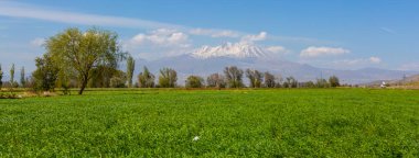 Erciyes Mount with height of 3,864 metres is the highest mountain in Cappadocia and central Anatolia. It is a volcano.