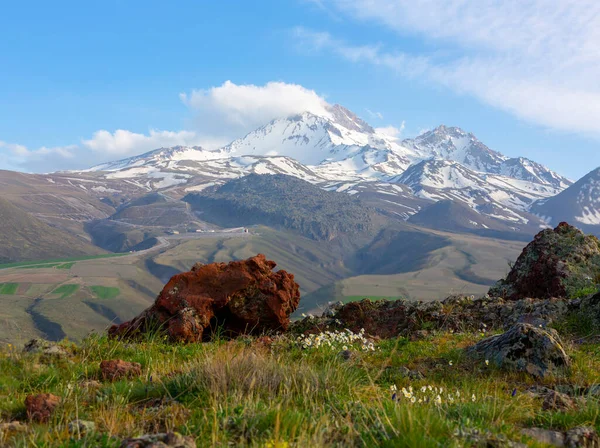 Erciyes Mount Height 864 Metres Highest Mountain Cappadocia Central Anatolia — Photo