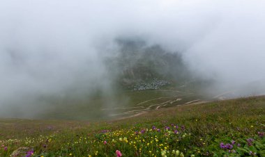 Karadeniz, Rize Amlakit yaylası Türkiye, View