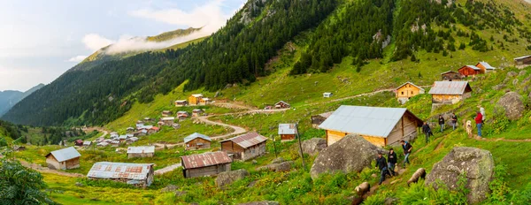 Mar Nero Rize Amlakit Plateau Turchia Vista — Foto Stock