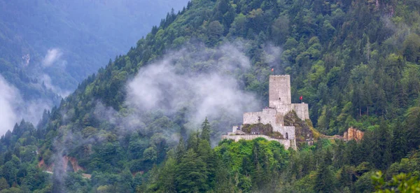 Θέα Στο Κάστρο Zilkale Καλοκαίρι Ιστορικό Κάστρο Zilkale Βρίσκεται Στην — Φωτογραφία Αρχείου