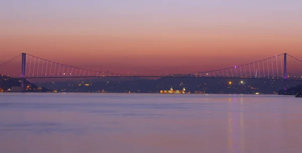 Istanbul Marmara Sea July Martyrs Bridge Pont Bosphore Istanbul City — Photo