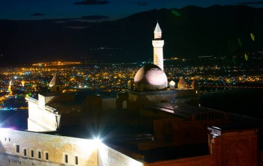 Dogubayazit Doğu Türkiye'de yakınlarındaki Ishak Paşa Sarayı (Ishakpasa Sarayı)