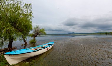 Golizi, Bursa, Turkey. Golyazi, Uluabat Gölü 'nde bir yarımadada kurulmuş bir şehirdir..
