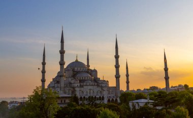 İstanbul Sultanahmet Camii.' İstanbul, Türkiye.