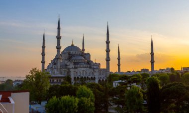 İstanbul Sultanahmet Camii.' İstanbul, Türkiye.