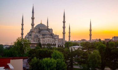 İstanbul Sultanahmet Camii.' İstanbul, Türkiye.